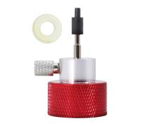 Sxmrmnx Adaptador universal de recarga y carga de propano para tanque de gas con válvula de inflado AF de puerto de aceite de silicona