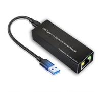Sxmrmnx Adaptador USB-C a RJ45 Gigabit Ethernet USB 3.0 tipo C a tarjeta de red RJ45 de 10/100/1000 Mbps