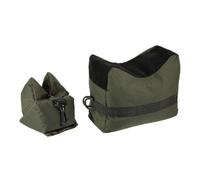 Sxmrmnx Bolsa de soporte para escritorio de entrenamiento, bolsa de , soporte delantero y trasero, bolsa de banco de caza, color negro y verde