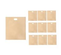 Sxmrmnx Bolsas reutilizables para tostadoras antiadherentes, bolsas de plástico para sándwiches fáciles de abrir, bolsas para tostadas, 10 unidades, fáciles de usar