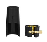 Sxmrmnx Boquilla para saxofón para clarinete, juego de de metal, accesorios para instrumentos de viento de madera, clarinete