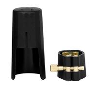 Sxmrmnx Boquilla para saxofón para clarinete, juego de de metal, accesorios para instrumentos de viento de madera, saxofón alto