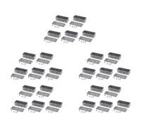 Sxmrmnx Caja de aluminio para pedal de efectos de guitarra, 25 piezas, para kit de pedal de guitarra 1590A