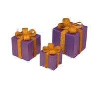 Sxmrmnx Caja de regalo para el día de San Valentín, juego de tres piezas, decoración del día de San Valentín, decoración de cumpleaños B