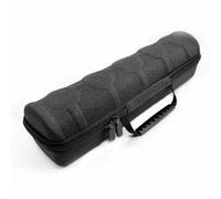 Sxmrmnx Caja rígida de 5 ranuras, organizador de almacenamiento de almohadas de espuma suave, caja de reloj, caja de reloj, caja de reloj para relojes de hasta 61 mm de tamaño de cara, negro