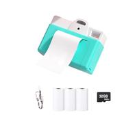 Sxmrmnx Cámara de impresión instantánea para niños, cámara de impresión térmica digital para niños, cámara de impresión instantánea de fotos, juguetes, regalos para niños y niñas B