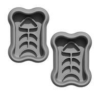 Sxmrmnx Cuenco de comida para perros de alimentación lenta con ventosa para mascotas, cuenco de silicona antiasfixia, comedero lento para perros para una dieta saludable