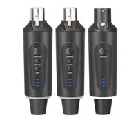 Sxmrmnx de micrófono inalámbrico, transmisor inalámbrico, receptor XLR, adaptador convertidor de micrófono, micrófono automático para condensador