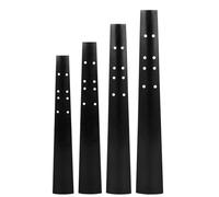 Sxmrmnx Diapasón de violín, cuello de violín, hecho a mano, accesorios de violín dedicado a ébano