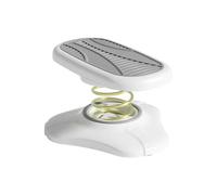 Sxmrmnx Estirador de pie de tobillo, elección para un mejor taburete de baño, taburete de pedal para un movimiento intestinal óptimo, color gris