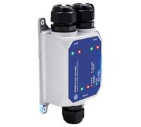 Sxmrmnx Extensor PoE Gigabit de 3 puertos para exteriores, IP67, impermeable, 1 a 2, 1000 m, repetidor POE IEEE802.3af/At/Bt PlugandPlay 48V 120W