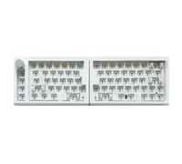 Sxmrmnx GMK70 - Kit de teclado mecánico para juegos separado VIA/Qmk Teclado inalámbrico Bluetooth de 3 modos de junta intercambiable en caliente