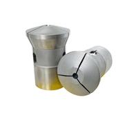 Sxmrmnx Herramienta de acero con resorte 640 con agujero redondo CNC, mandril de torno CNC para instrumentos, ajuste de máquina herramienta, agujero interior de 14 mm