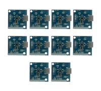 Sxmrmnx Juego de 10 placas base de ventilador portátil multifunción PCBA, mini placa de control de ventilador N6-080