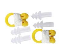 Sxmrmnx Juego de 2 tapones para los oídos con clip para la nariz y buceo