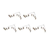 Sxmrmnx Juego de 40 pinzas de portabrocas de 0,5 a 3 mm para mini herramientas