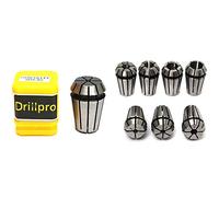 Sxmrmnx Juego de 7 pinzas de resorte Er11 de 1 a 7 mm y 13 pinzas de resorte Er20 de 1 a 13 mm, grabado CNC y torno de fresado