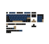 Sxmrmnx Keycaps Pbt Cherry Profile Blue Samurai Big Set Key Caps Spanish French German English Key Caps for Mechanical Keyboards FRENSH