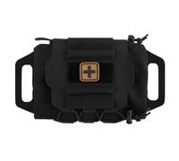 Sxmrmnx Kit de despliegue rápido al aire libre, kit de extracción rápida al aire libre, caza, camping, kit de supervivencia de emergencia, color negro