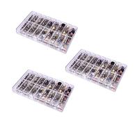 Sxmrmnx Kit de herramientas de reparación de 3 piezas de reloj de para reloj de pulsera, accesorios de reloj plano, Color de la foto