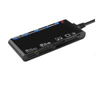 Sxmrmnx Laptop Accessories - Lector de tarjetas multifunción USB 3.0/XD/MS/SD/TF 7 en 1. Lector de tarjetas USB
