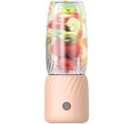 Sxmrmnx Licuadora portátil recargable3 mini exprimidor, mini exprimidor eléctrico personal de frutas y verduras, fácil de usar 3