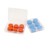 Sxmrmnx Lindos mini tapones de silicona impermeables tipo barro para los oídos para ducharse, nadar, flexibles y de diseño