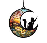 Sxmrmnx Memorial de , personalizado con nombre, fecha, razas de gatos, pérdida de mascotas, acrílico manchado, luz multicolor