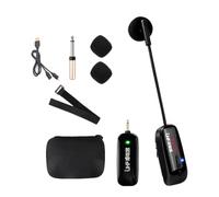 Sxmrmnx Micrófono de clip para instrumentos musicales, micrófono versátil para amplificador Erhu Pickup