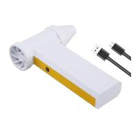 Sxmrmnx Mini ventilador de 160000 RPM Super Wind 60M/S 10000 mAh de mano sin escobillas generador de motor industrial ventilador de conducto