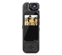 Sxmrmnx Minicámara HD mejorada portátil digital grabadora de video de cuerpo pequeño, cámara infrarroja, deportes nocturnos, videocámaras DV versión 4K