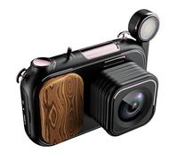 Sxmrmnx NVC300 5K - Cámara de videocámara digital WIFI vintage, 96 MP, 500 m, visión infrarroja, telescopio monocular para camping