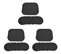 Sxmrmnx Paquete de 30 parches para , parches de pedal y almohadillas de tambor, resistente al agua y accesorios de batería adhesivos fuertes