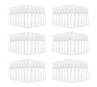 Sxmrmnx Paquete de 72 de viaje transparentes de 3.4 onzas/100 ml, botella dispensadora de loción para agua, aceite de masaje, champú