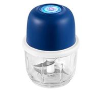 Sxmrmnx Picadora de , procesador de alimentos portátil, mini picadora de alimentos, picadora de cebolla, picadora de carne inalámbrica con carga USB
