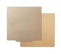 Sxmrmnx Placa de construcción de impresora de 410 mm x 410 mm de acero PEI de doble cara para accesorios de impresora 3D