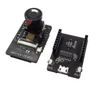 Sxmrmnx Placa de desarrollo ESP32-CAM Módulo WiFi+cámara 3660+Base ESP32 WIFI Bluetooth IoT Placa base Dual-Core 32-Bit CPU