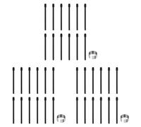 Sxmrmnx Puntas estándar para bolígrafo, 36 puntas de repuesto negras para Intuos Pro, IMobileStudio Pro