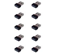 Sxmrmnx Realtek RTL8188 - Adaptador de red inalámbrico USB 802.11B/G, tarjeta LAN WiFi, 10 unidades