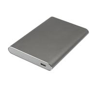Sxmrmnx SATA3 a USB3 de 2.5 pulgadas. 1 unidad de disco duro mecánico sólido SSD tipo C3.1 para almacenamiento móvil, color gris
