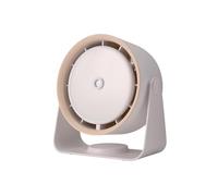 Sxmrmnx Sherum Coldeez - Ventilador sin aspas montado en la pared para escritorio, pantalla digital táctil, ventilador de circulación de aire