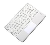 Sxmrmnx Teclado inalámbrico Bluetooth Mini 78 teclas para juegos, oficina, teclado táctil recargable para tablet, PC, color
