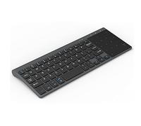 Sxmrmnx Teclado inalámbrico delgado de 2,4 G, número de ratón, teclado numérico, USB, inalámbrico, teclado externo con panel táctil para computadora portátil Android de escritorio