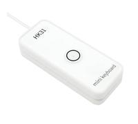 Sxmrmnx Teclado USB macro programación, conexión USB, teclado con diseño Braille para trabajar y jugar, teclado portátil, A