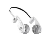 Sxmrmnx Ventilador de cuello portátil, ventilador personal recargable de 1600 mAh con 5 velocidades ajustables, ventilador de cuello para viajes, color