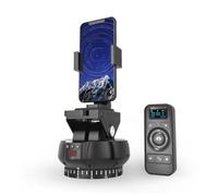 Sxmrmnx YT-1200 - Trípode de control remoto panorámico giratorio automático motorizado con control remoto, distancia panorámica, inclinación, trípode de video para cámaras de teléfonos inteligentes