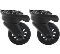 SXNBH Universal Swivel Suitcase Luggage Casters Replacement Wheels Travel A90 Easy Installation Pulley
