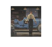 SXNFSX El Nacimiento de un sueño de jackvettriano. Láminas Decorativas para Pared. Póster Impreso. Lienzo Decorativo. Decoración Moderna para Dormitorio. 40x40 cm (16x16 Pulgadas).