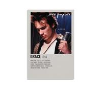SXNRVM Jeff Buckley GraceModern - Decoración para el hogar, impresión de alta definición, para pinturas de pared impermeables en salas de estar, dormitorios, oficinas y baños, 20 x 30 cm, estilo sin