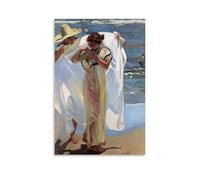 SXNRVM Joaquín Sorolla - Pintura moderna impresa de alta definición para decoración del hogar para pinturas de pared impermeables en salas de estar, dormitorios, oficinas y baños, 30 x 45 cm, estilo